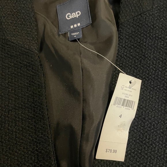 NWT Gap blazer with front zippered pockets - Picture 4 of 4
